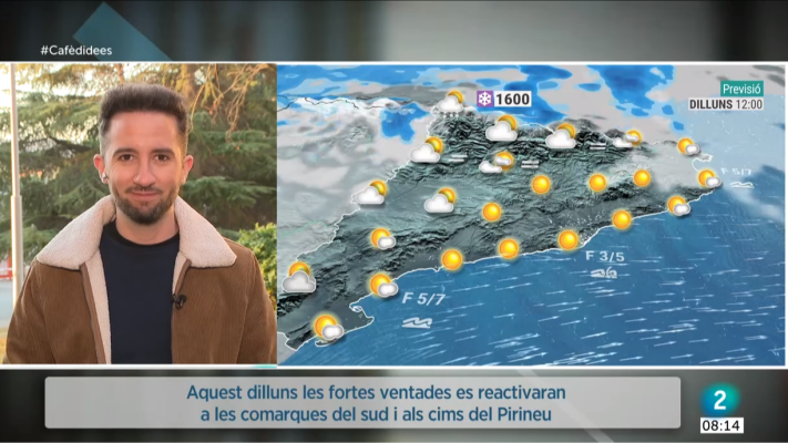 El temps - Un "entrepà de borrasques" deixarà noves ventades