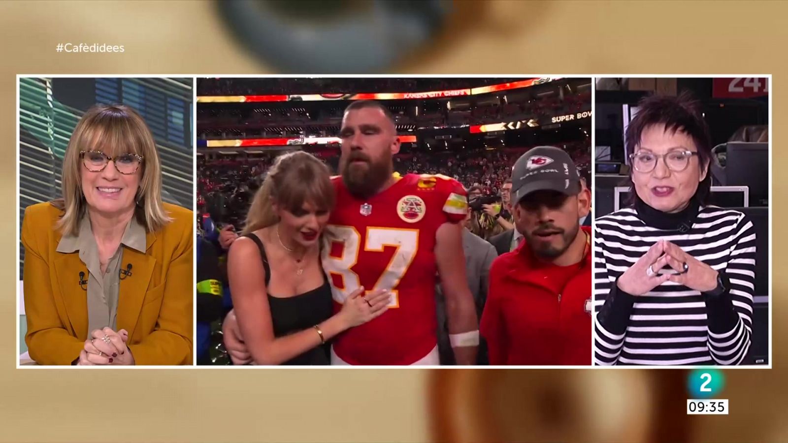 El fenomen Taylor Swift irromp a la Superbowl - Cafè d'idees | Veure