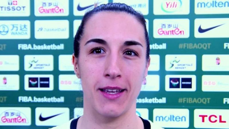 Queralt Casas: "Pars es el ltimo sueo que le pido al baloncesto" - Baloncesto en RTVE | Ver