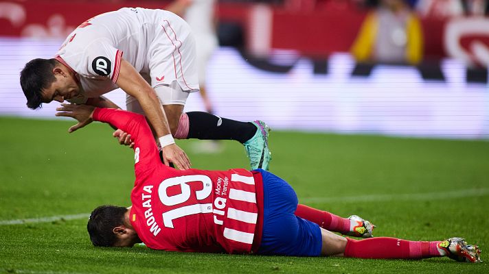 Morata, con un esguince de rodilla, estará unas tres semanas de baja