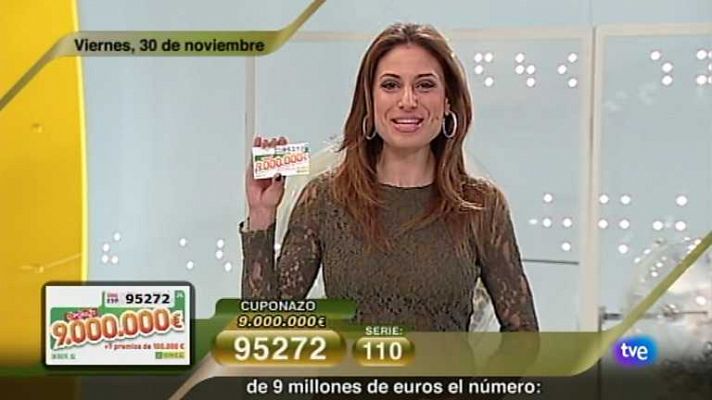 Sorteo ONCE - 30/11/12