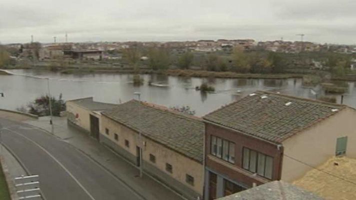 Fuertes vientos en Girona