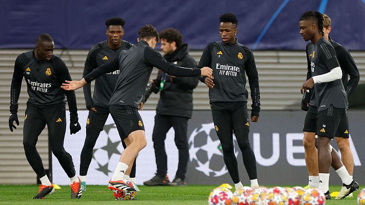 Telediario Matinal - El Real Madrid, a comenzar los octavos con una victoria ante el Leipzig
