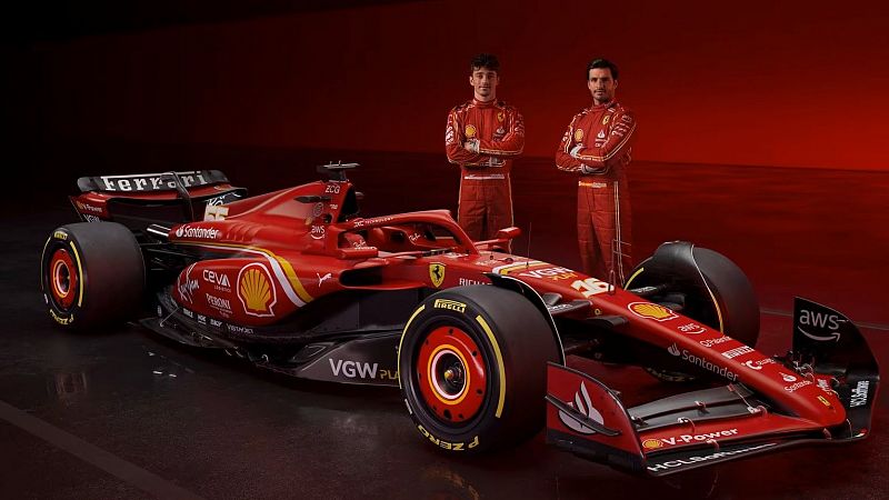 Ferrari presenta su vestimenta para la F1 2023