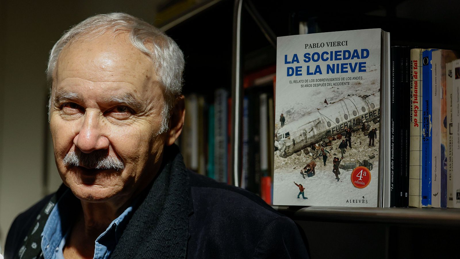 Pablo Vierci, el autor del libro 'La sociedad de la nieve'