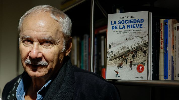 Telediario 1 - Pablo Vierci, el autor del libro que conmovió a Bayona y lo llevó a rodar 'La sociedad de la nieve'