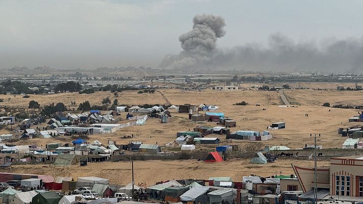 Telediario Internacional - Temor a una gran ofensiva sobre Rafah: 1,5 millones de desplazados sin agua ni luz