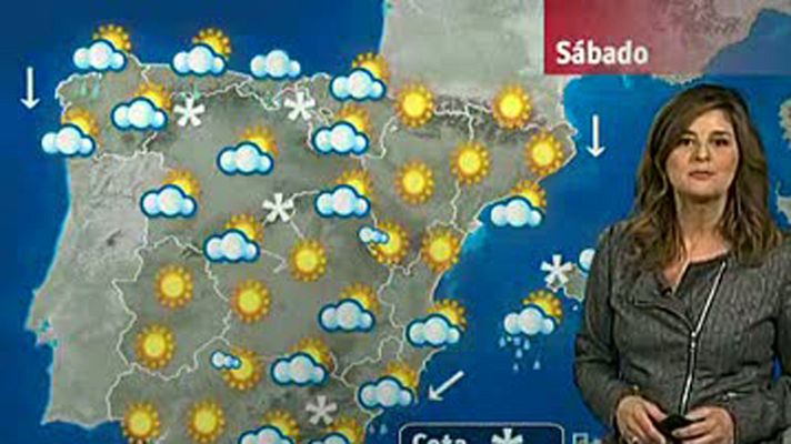 El tiempo - Cielos muy nubosos en el norte