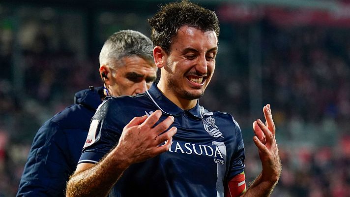 Telediario 2 - Imanol: "Si está mínimamente bien, jugarán Mikel y diez más"