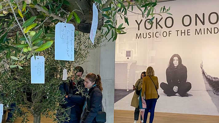 Telediario 2 - 'Música en la mente': Yoko Ono expone en la Tate Modern