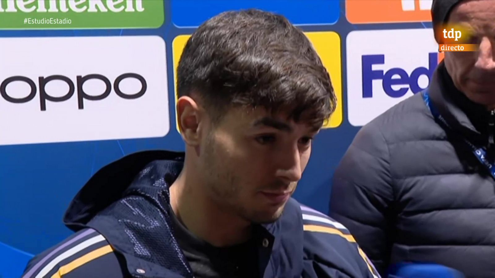 Brahim, sobre su lesión: "No creo que haya sido nada, solo un susto"