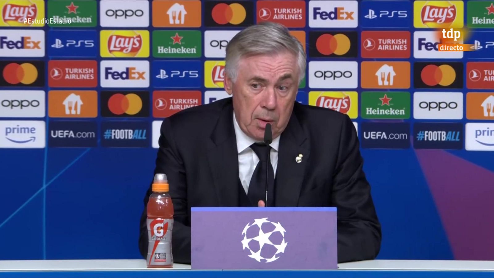 Leipzig 0-1 Real Madrid: rueda de prensa de Carlo Ancelotti - Estudio Estadio | Ver