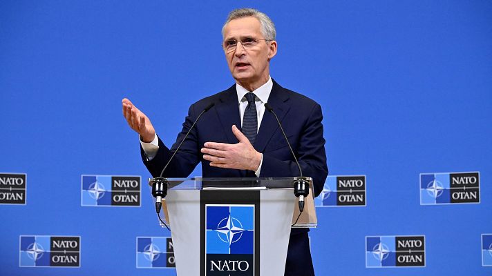 Telediario 2 - Stoltenberg responde a críticas de Trump: "Los Estados Unidos nunca han librado una guerra solos"