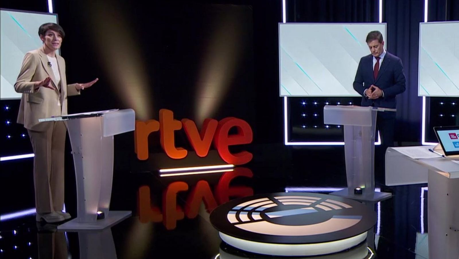 Debate RTVE | Pontón carga contra la gestión de la sanidad de Rueda