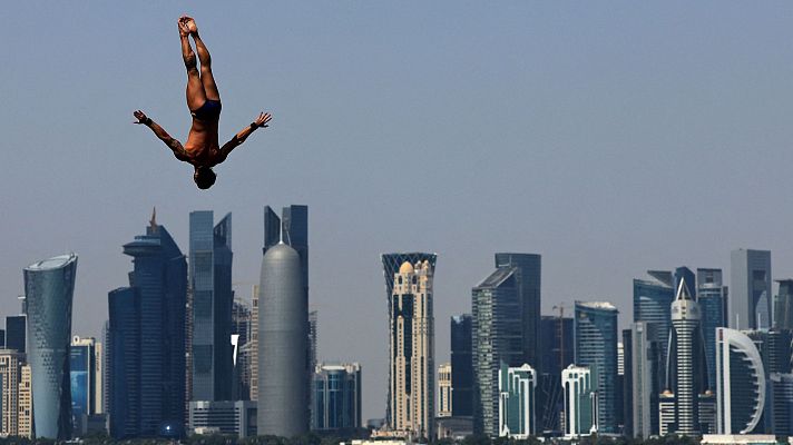 Doha 2024 | Carlos Gimeno, séptimo en saltos desde 27 metros