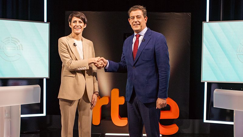 Debate Galicia RTVE: Pontn y Besteiro cargan contra un Rueda ?ausente" | Ver
