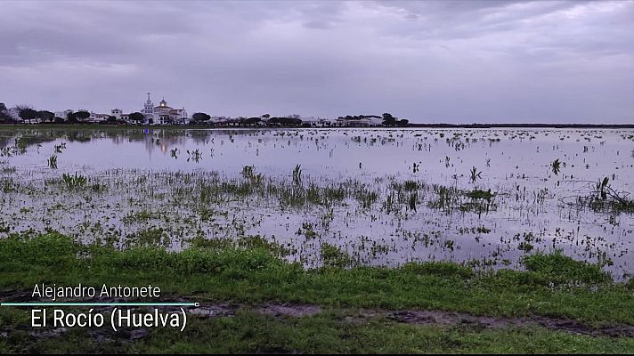 El tiempo - Precipitaciones localmente fuertes y con tormenta en la mitad oeste de Andalucía