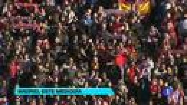 Telediario 1 - Real Madrid - Atlético, un derbi con los papeles cambiados