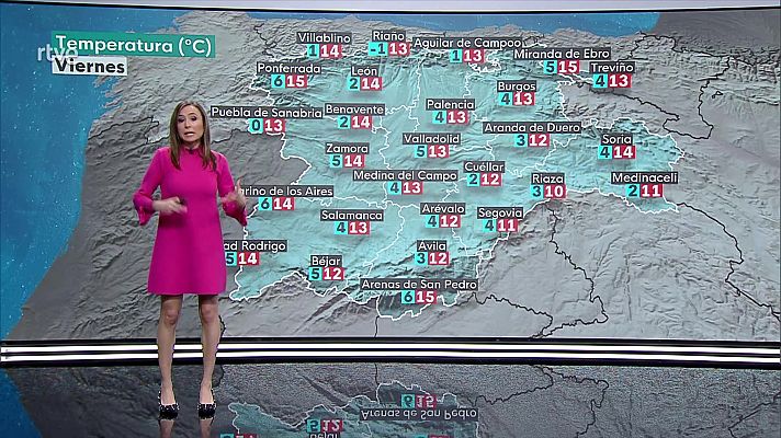 El tiempo - Intervalos de viento fuerte en el Cantábrico y al principio en el Estrecho.