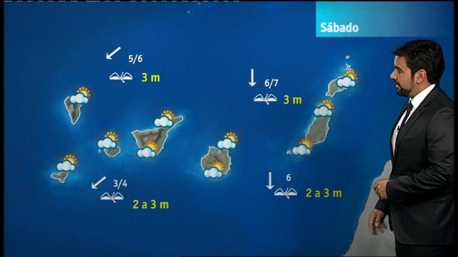 El tiempo en Canarias - 01/12/12 | Ver