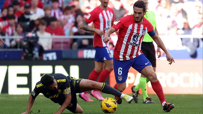 Resúmenes de LaLiga - Atlético de Madrid - Las Palmas: resumen del partido de la 25ª jornada de Liga | Primera