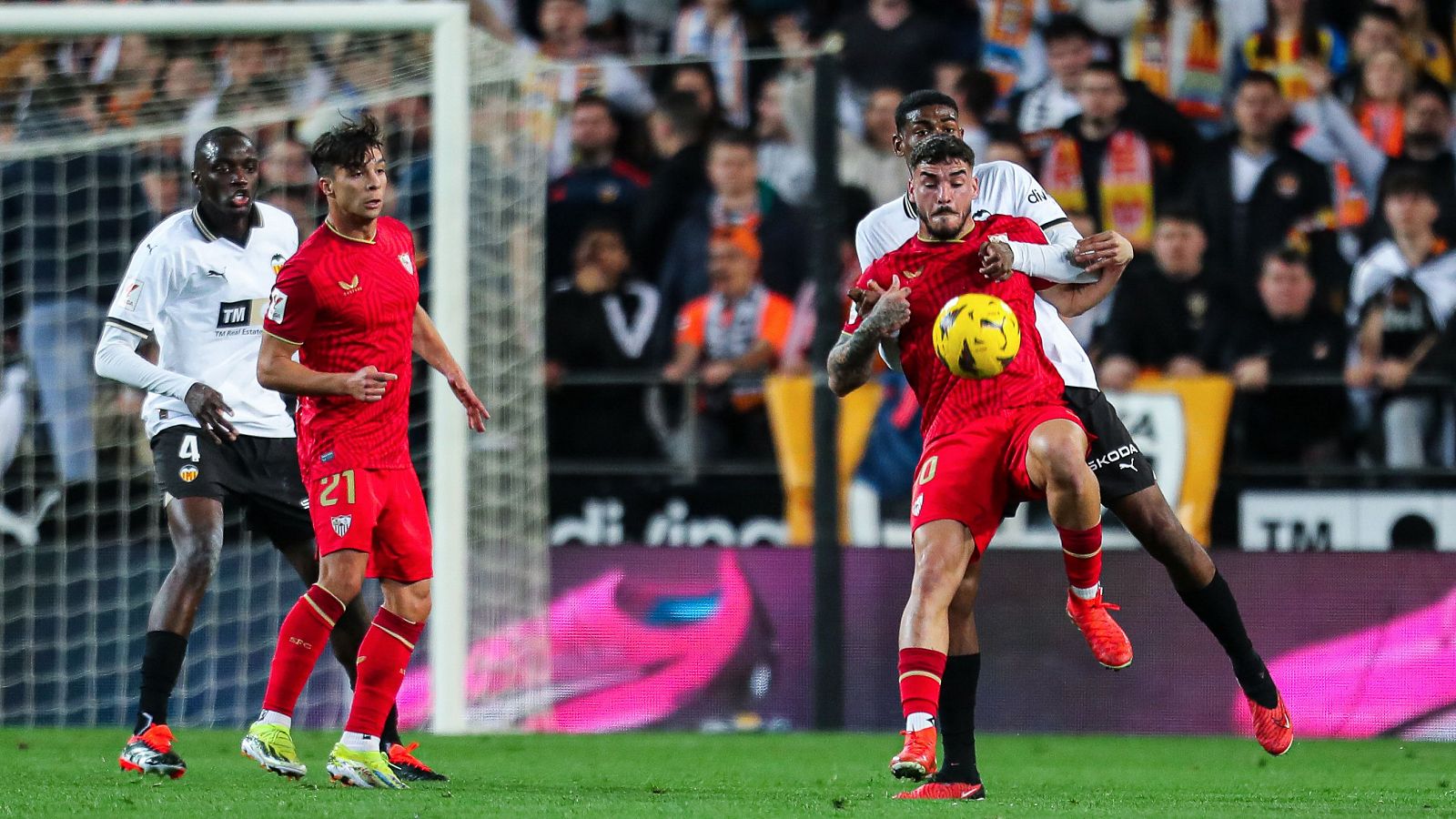 Valencia - Sevilla: resumen del partido, 25ª jornada Liga