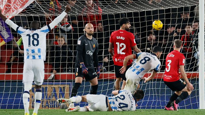 Mallorca - Real Sociedad: resumen del partido de la 25ª jornada de Liga | Primera