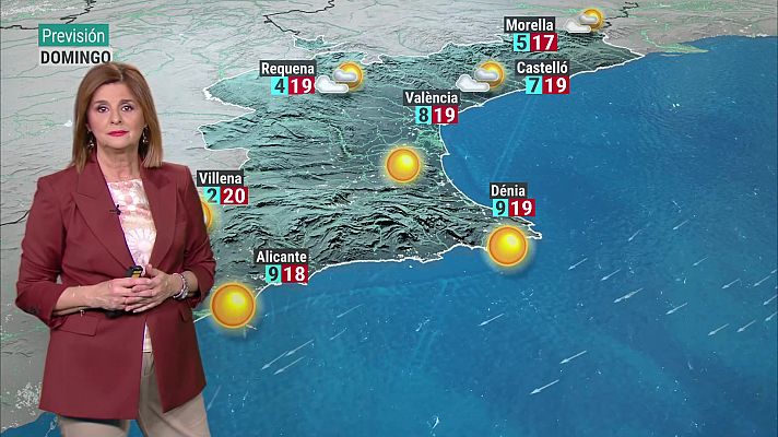L'informatiu - Comunitat Valenciana - El tiempo en la Comunitat Valenciana 16/02/24