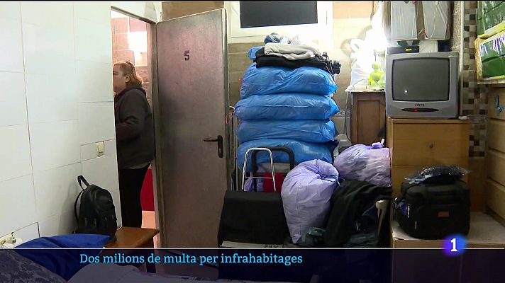 Dos milions de multa per infrahabitages