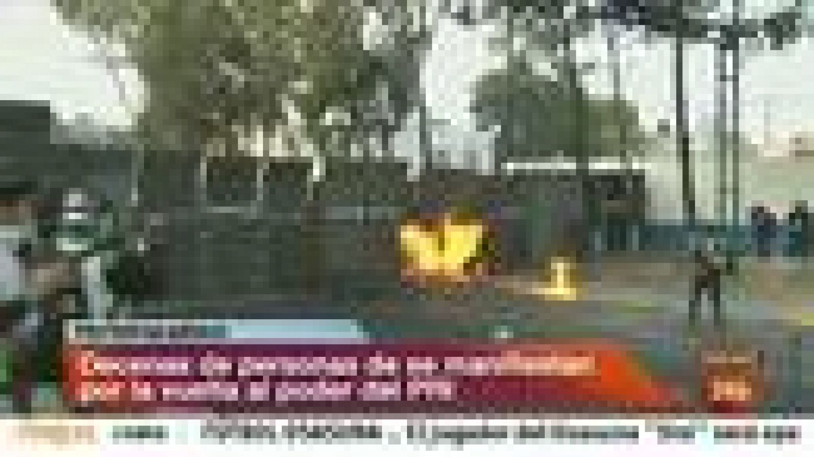 Violentas protestas en Mexico antes de la investidura de Peña Nieto - Informativo 24h | Ver