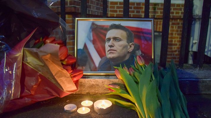 Telediario 2 - La muerte de Navalni, a un mes de las elecciones rusas