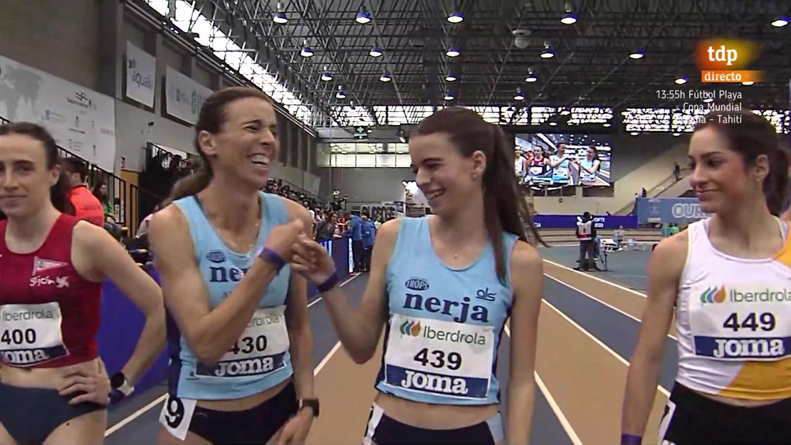 Alejandra Gálvez y Daniela Sierra, madre e hija corren juntas en el Campeonato de España de atletismo