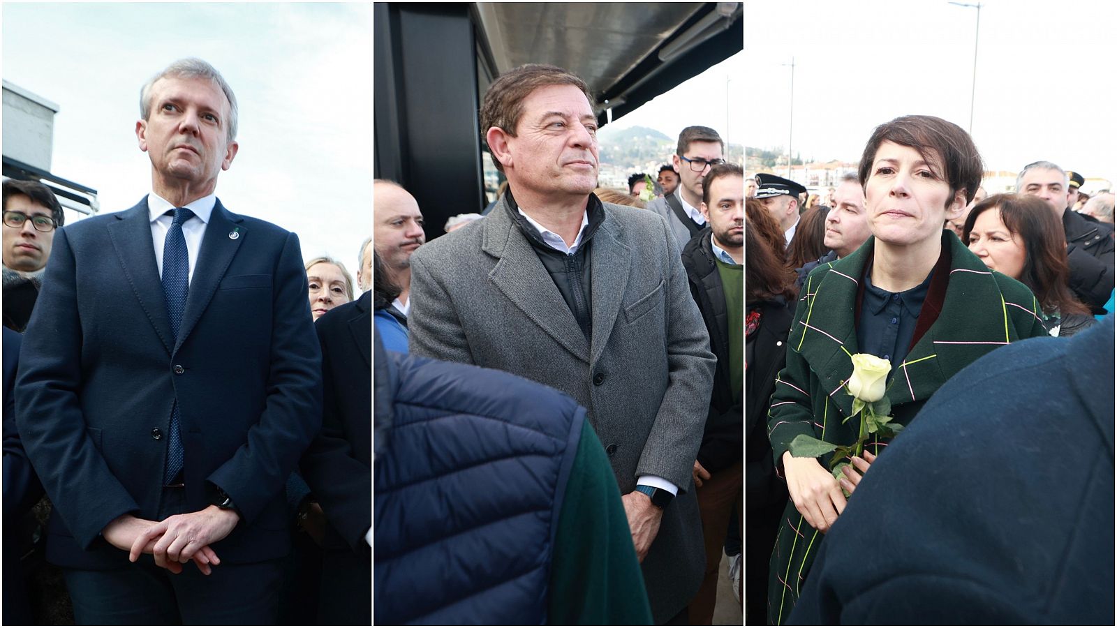 Elecciones Galicia: los candidatos homenajean a las víctimas del Pitanxo | Ver