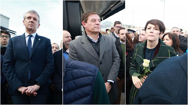 Elecciones Galicia: los candidatos homenajean a las vctimas del Pitanxo | Ver