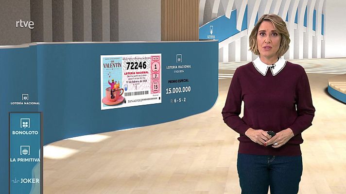 Loterías - Sorteo de la Lotería Nacional del 17/02/2024