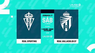 Sporting de Gij�n - Real Valladolid: resumen del partido de la 27� jornada de Liga | Segunda