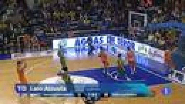 Telediario 1 - Victoria del Valencia sobre Gran Canaria