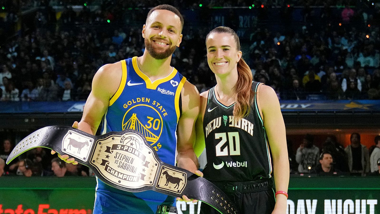 Curry campeón duelo triples Ionescu McClung repite título mates