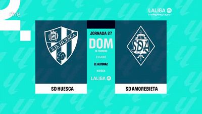 Huesca - Amorebieta: resumen del partido de la 27 jornada de Liga | Segunda