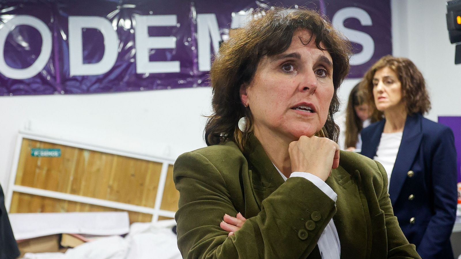 Isabel Faraldo, candidata de Podemos a la Xunta: "Es necesario fortalecer el proyecto de Podemos" - Especiales informativos | Ver