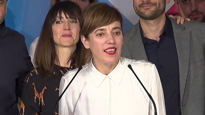 Especiales informativos - Marta Lois (Sumar) reconoce que no es una noche "fácil"