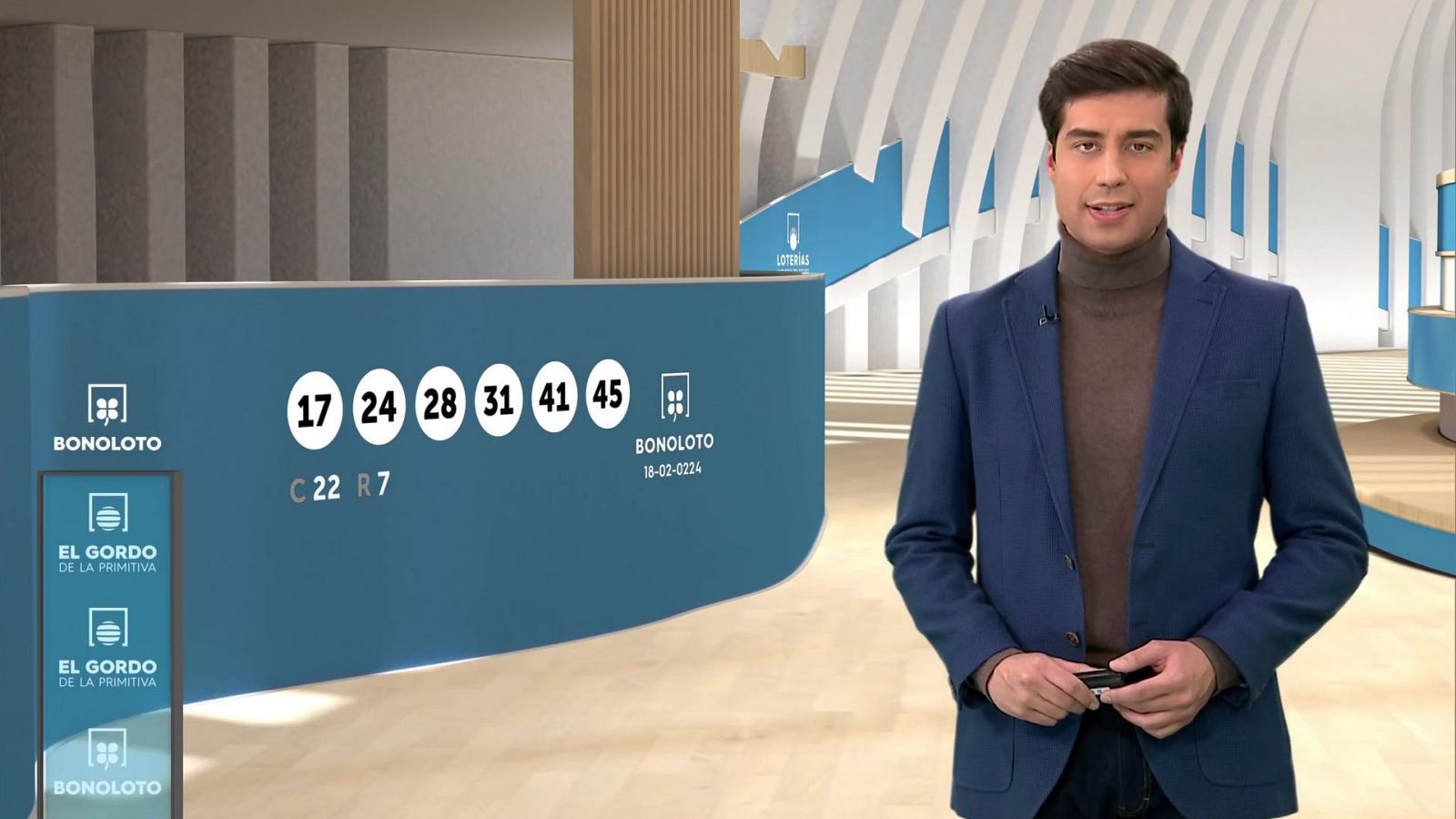 Sorteo de la Bonoloto y El Gordo de la Primitiva del 18/02/2024 - ver ahora