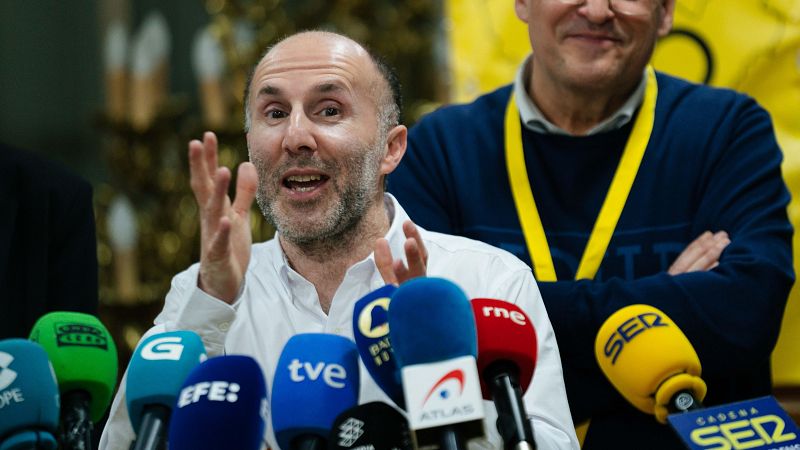 Democracia Ourensana celebra el escao obtenido en las elecciones gallegas - La hora de La 1 | Ver