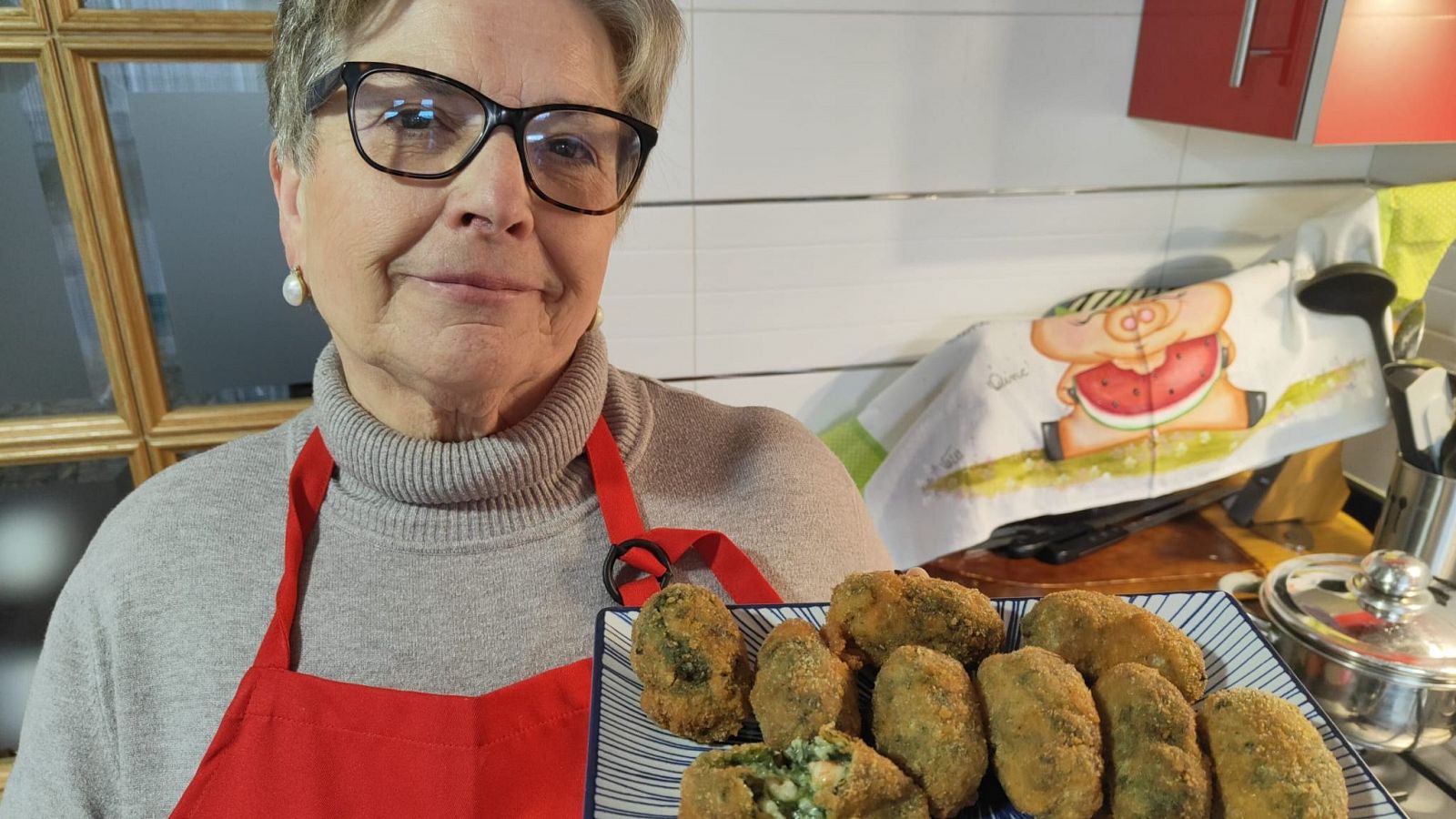 La cocina de Adora: Receta de croquetas con langostinos y espinacas