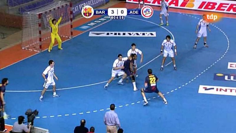 Balonmano - Liga de campeones. 7ª jornada: FC Barcelona Intersport - Kadetten Schaffhausen - Ver ahora 