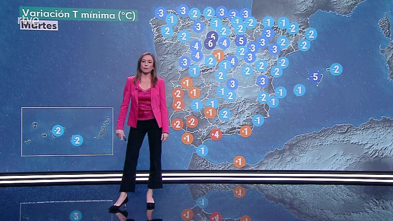 Las temperaturas máximas descienden en el extremo norte peninsular y sistema Ibérico, suben en Andalucía - ver ahora