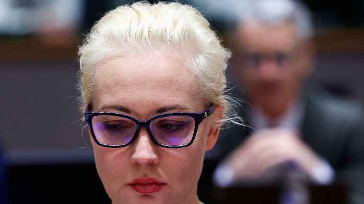 Telediario 2 - La viuda de Navalni recoge el testigo de su marido en la lucha contra el Kremlin