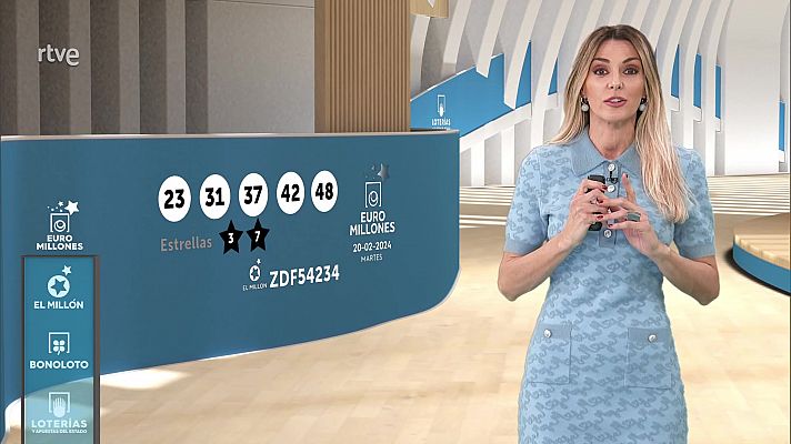 Loterías - Sorteo de la Bonoloto y Euromillones del 20/02/2024