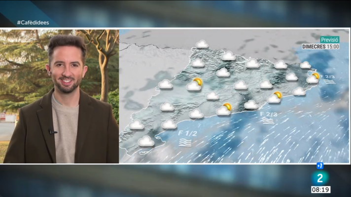 El temps - Núvols i suavitat fins demà a l'espera de canvis, divendres