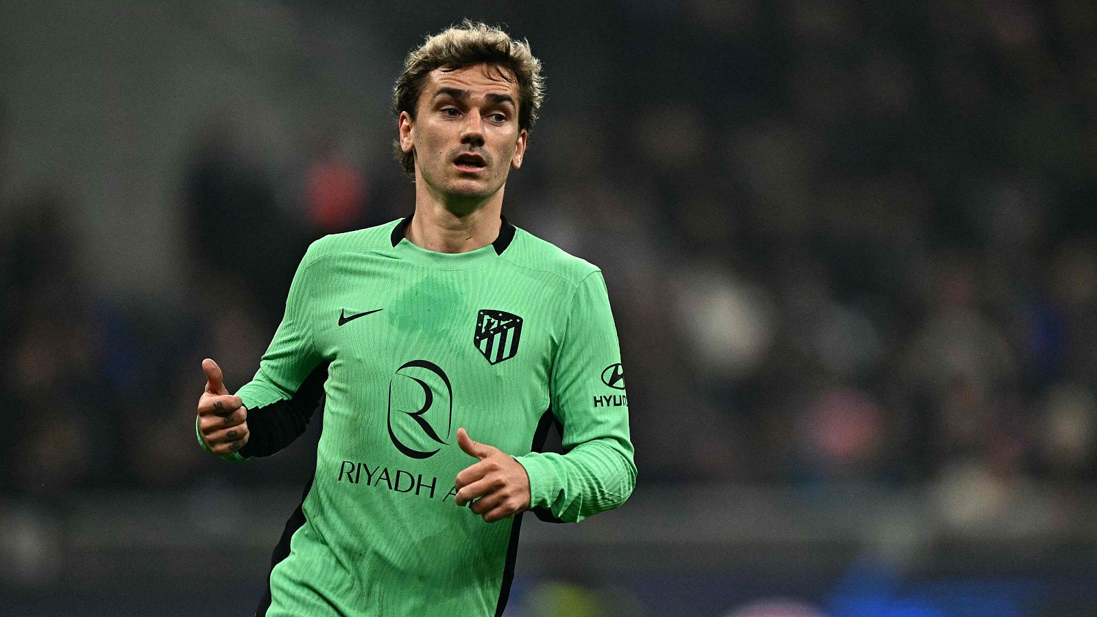 Griezmann pide "paciencia" tras su lesión en el pie ante el Inter